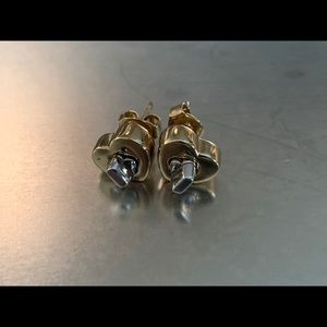 Coach Heartlock Stud Earrings
